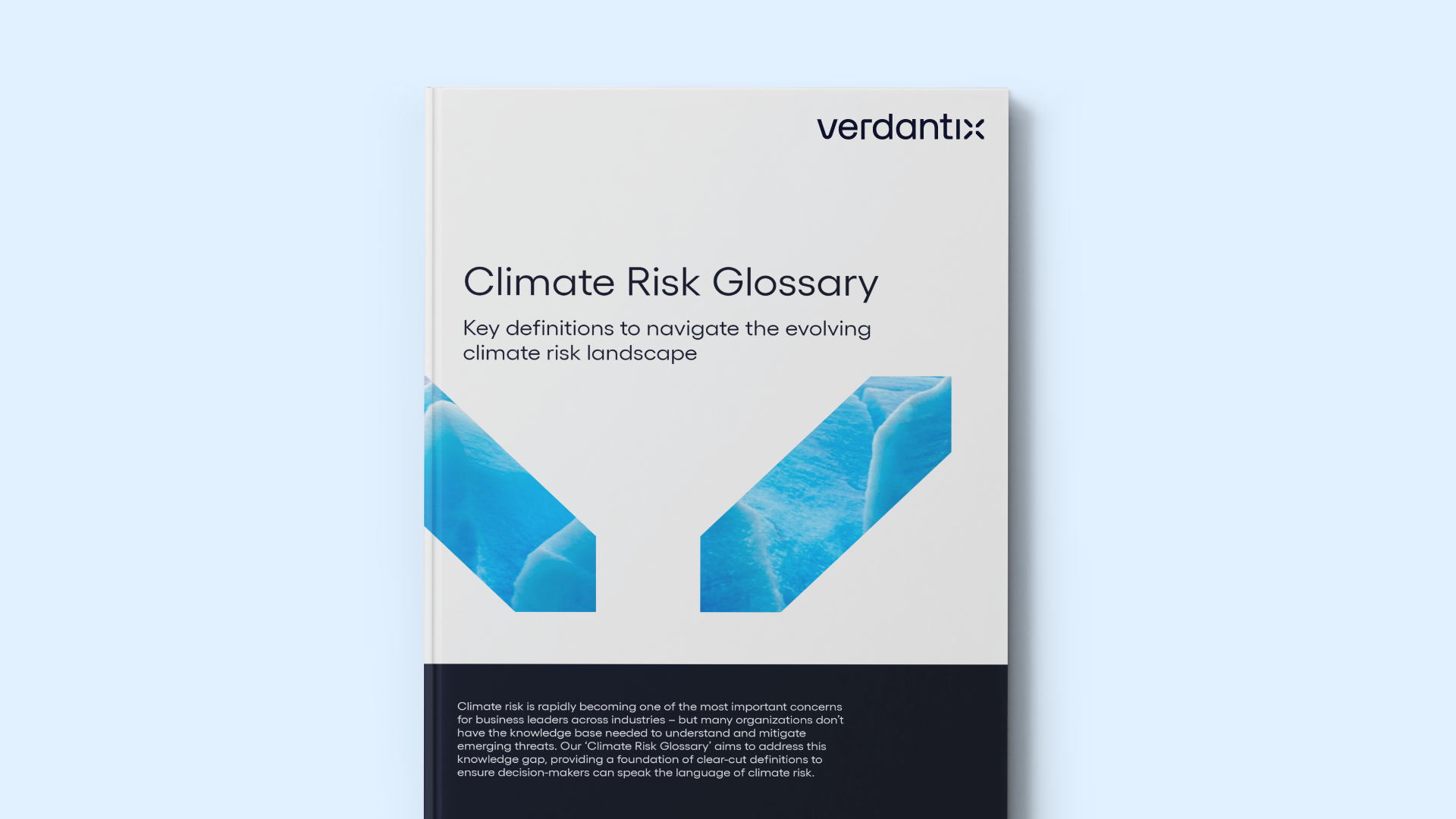 Climate Risk Glossary Climate Risk Glossary